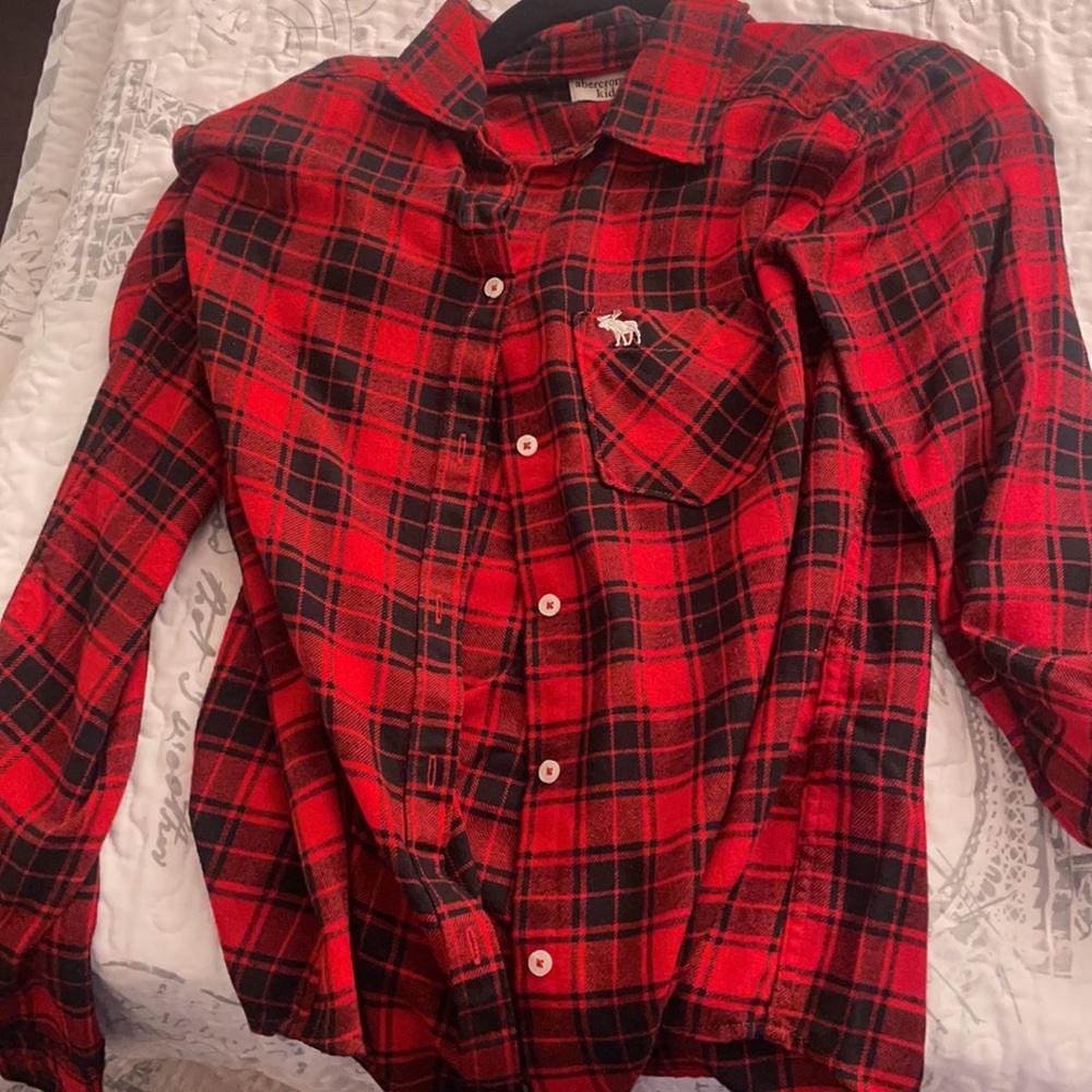 red flannel abercrombie